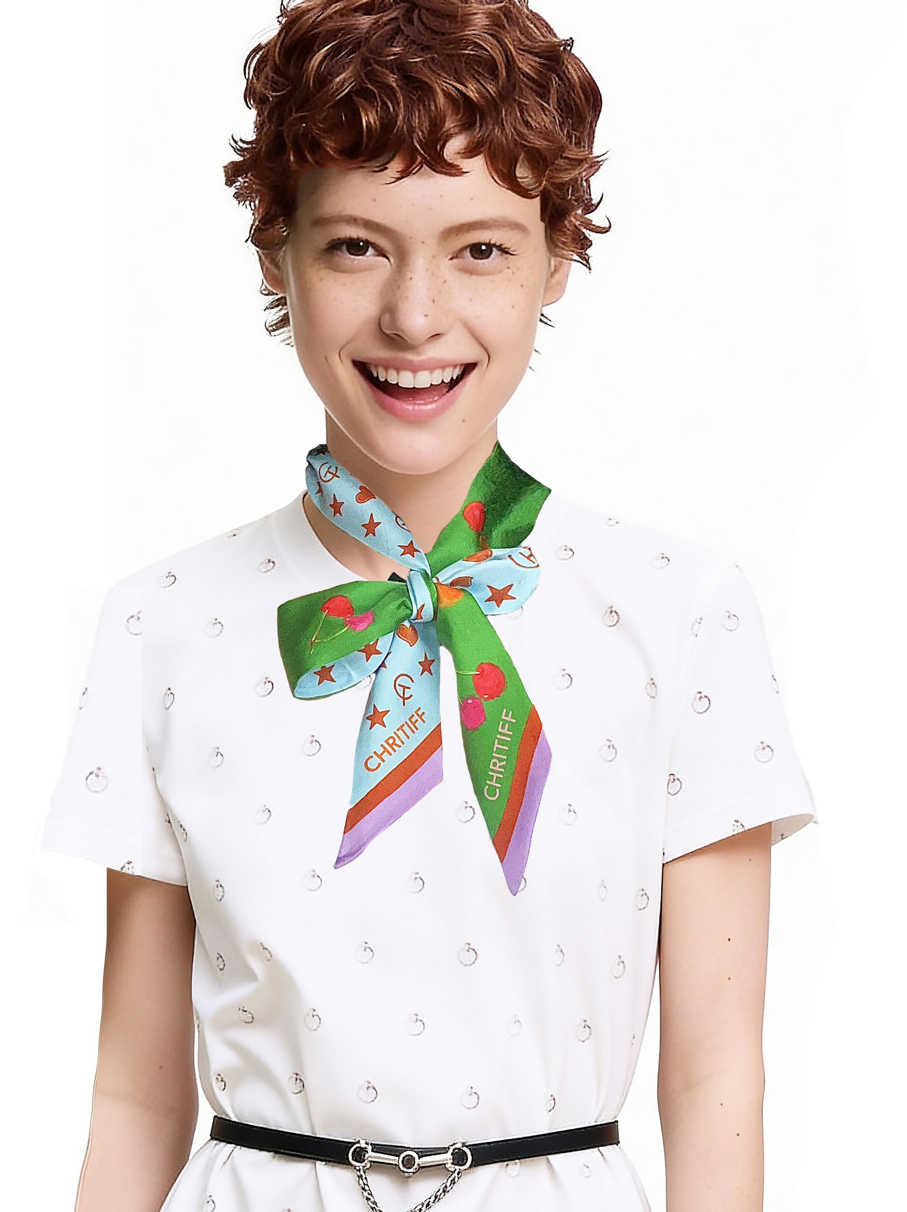 lucky bamboo ribbon Lucky Cherry Silk Ribbon