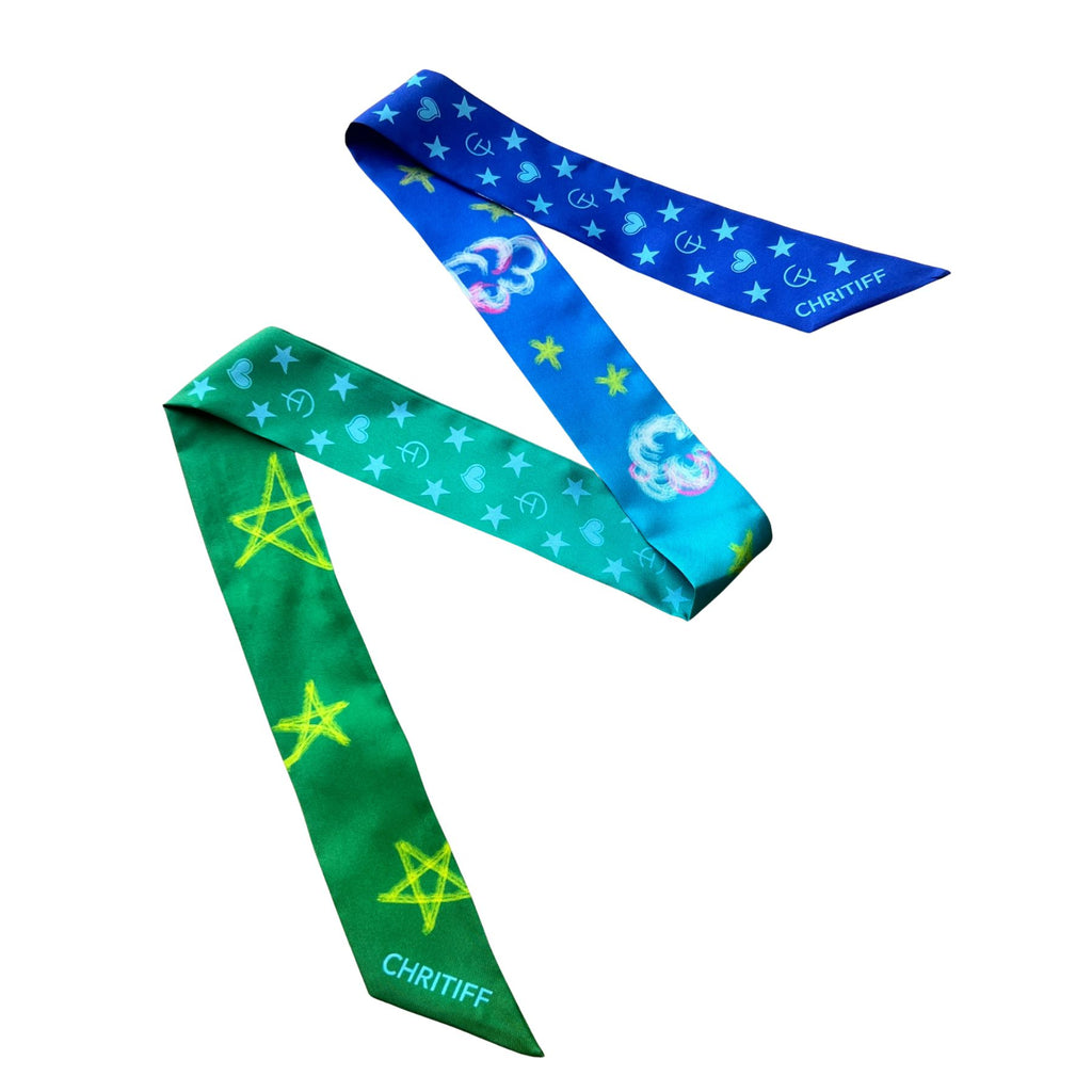 Dreamy Sky Silk Ribbon - Classy