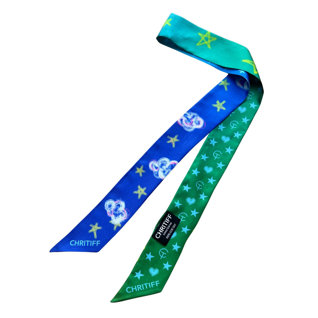 Dreamy Sky Silk Ribbon - Classy