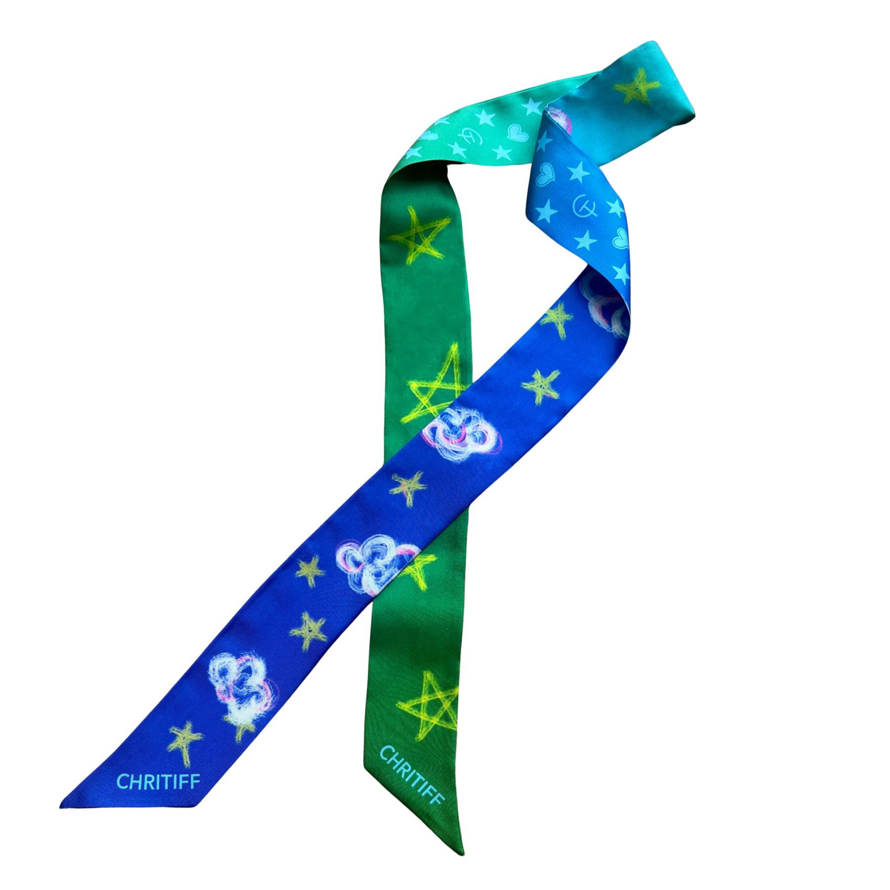 Dreamy Sky Silk Ribbon - Classy