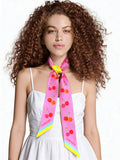 Lucky Cherry Silk Ribbon - Candy