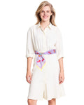 Lucky Cherry Silk Ribbon - Lavender
