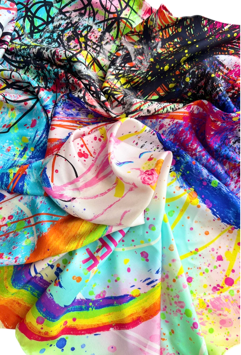 CHRITIFF Breakthrough Magazine Featured Luxury Silk Scarf