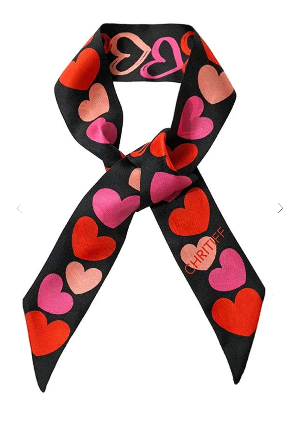 CHRITIFF Loving Soul Luxury Silk Twilly