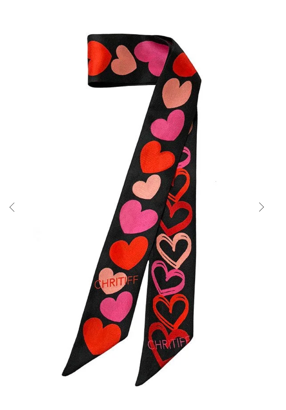 CHRITIFF Loving Soul Luxury Silk Twilly