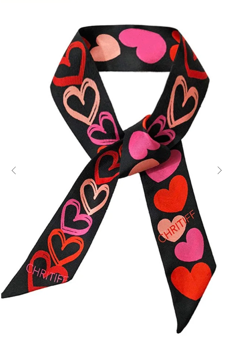 CHRITIFF Loving Soul Luxury Silk Twilly