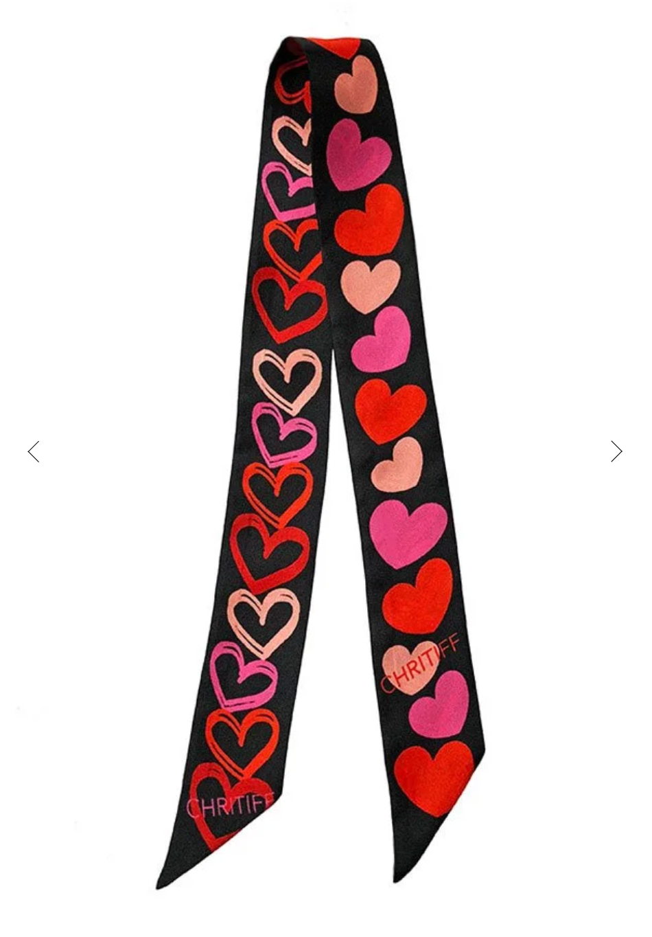 CHRITIFF Loving Soul Luxury Silk Twilly