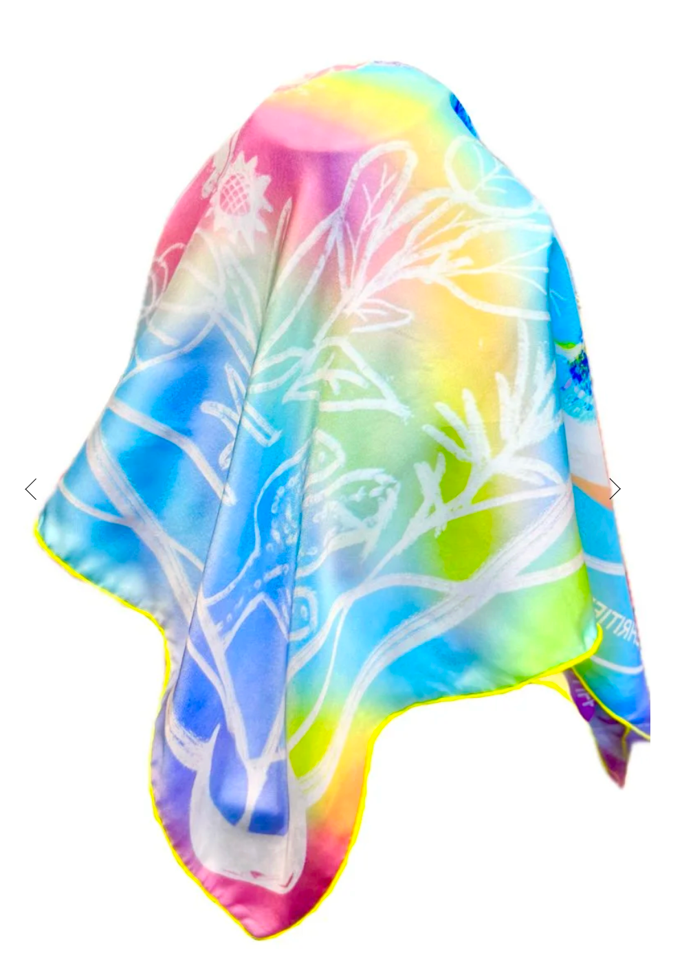 CHRITIFF Renewal Magazine Featured Luxury Silk Scarf