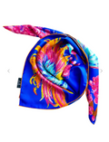 CHRITIFF Twilight Phoenix Dynastic Jade Chinese Zodiac Luxury Silk Scarf