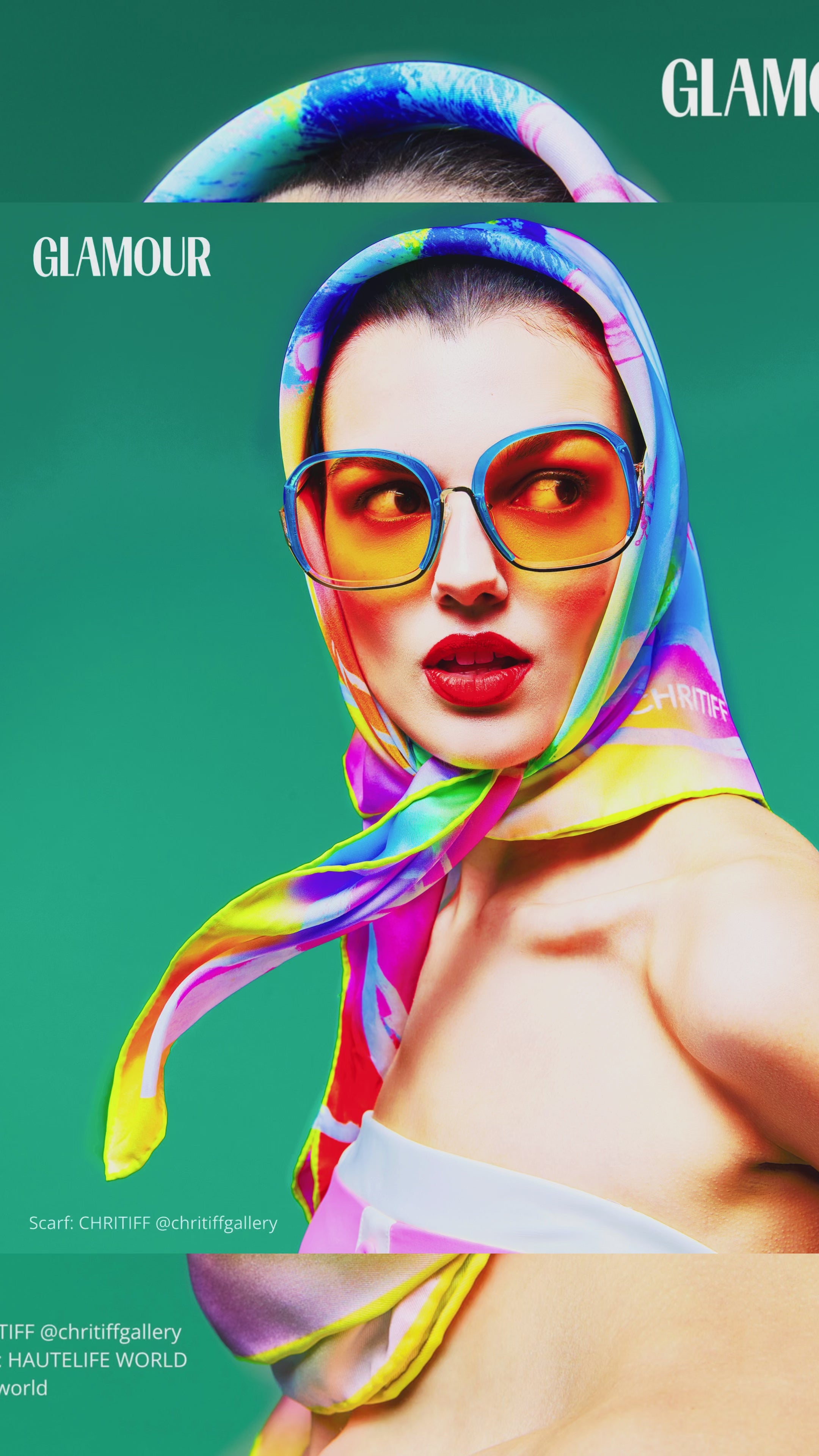 [Magazine featured] CHRITIFF Renewal Silk Scarf